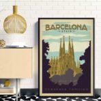 vintage barcelona poster 3