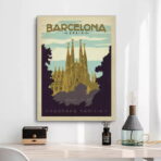 vintage barcelona poster 3