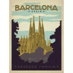 vintage barcelona poster 3