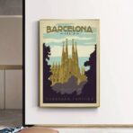 vintage barcelona poster 3