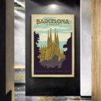 vintage barcelona poster 3