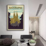 vintage barcelona poster 3