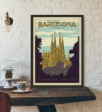 vintage barcelona poster 3