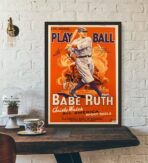 vintage baseball poster 1