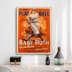 vintage baseball poster 1