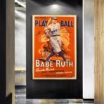 vintage baseball poster 1