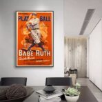 vintage baseball poster 1