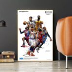 vintage nba basketball poster 1