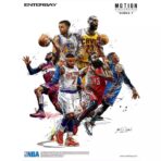 vintage nba basketball poster 1