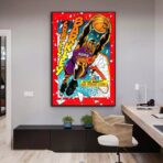 vintage basketball poster 1994