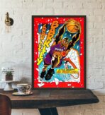 vintage basketball poster 1994