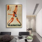 vintage basketball poster 2