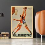 vintage basketball poster 2