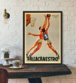 vintage basketball poster 2