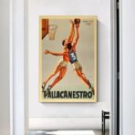 vintage basketball poster 2