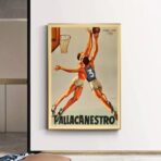vintage basketball poster 2