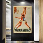 vintage basketball poster 2