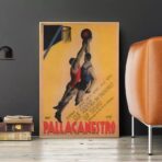 vintage basketball poster 3