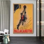 vintage basketball poster 3