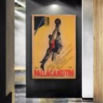 vintage basketball poster 3