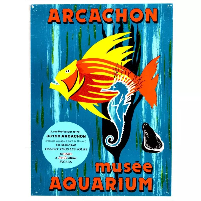 poster bassin darcachon vintage 1 poster bassin darcachon vintage 1