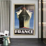 vintage boot poster