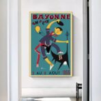 vintage bayonne poster 1