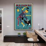 vintage bayonne poster 1