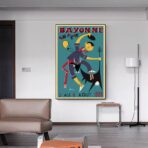 vintage bayonne poster 1