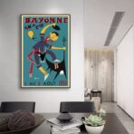 vintage bayonne poster 1