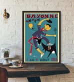 vintage bayonne poster 1