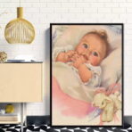 vintage baby poster 1