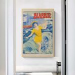 poster biarritz vintage 1