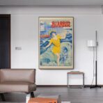 poster biarritz vintage 1