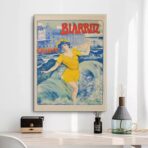 poster biarritz vintage 1