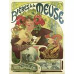 vintage maas bier poster