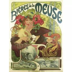vintage maas bier poster