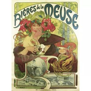 vintage maas bier poster