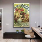 vintage maas bier poster