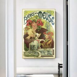 vintage maas bier poster