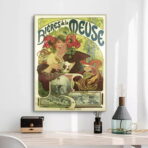 vintage maas bier poster