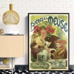 vintage maas bier poster