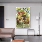 vintage maas bier poster