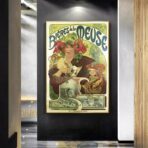 vintage maas bier poster
