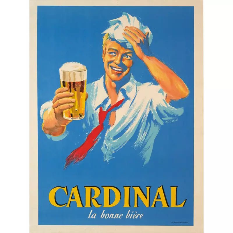vintage franzosisches bier poster vintage franzosisches bier poster