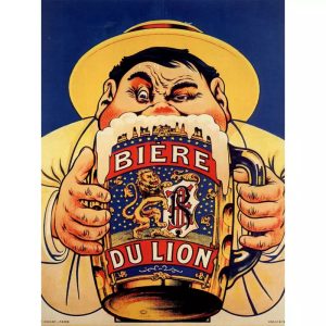 vintage bier poster