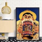 vintage bier poster