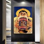 vintage bier poster