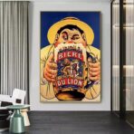 vintage bier poster