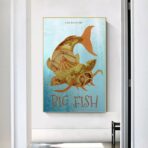 poster big fish vintage 1